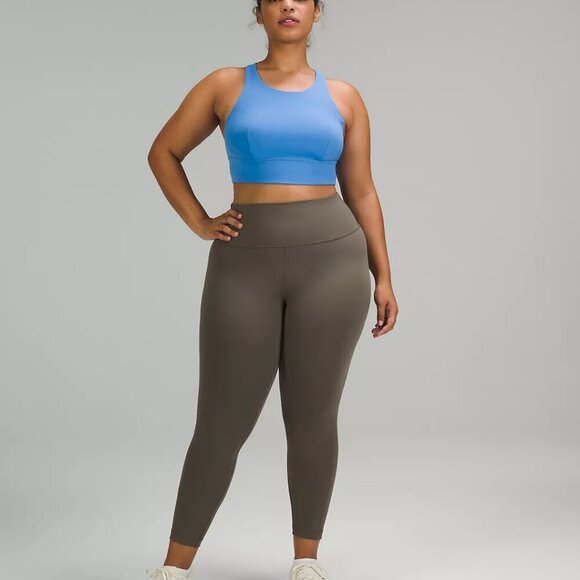 lululemon athletica Pants - lululemon Wunder Train High-Rise Tight Leggings Size 10 Gray Green Style W5AWAS